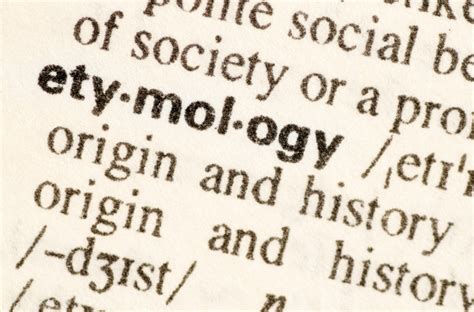 In-Depth Etymology Research